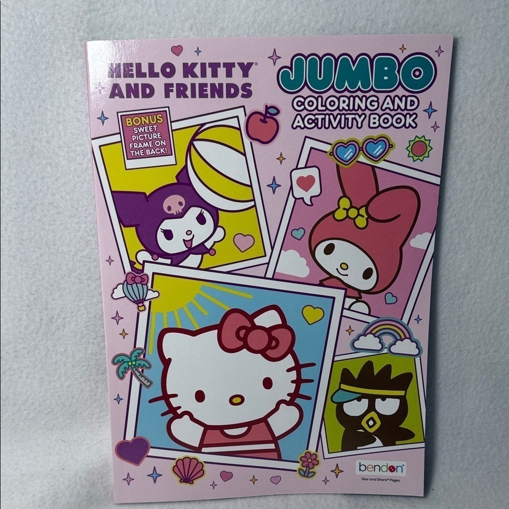 Hello Kitty and Friends Jumbo Activity Book